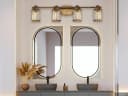 Kichler LED Wandleuchte 4-flammig Messing Industrial Design Bild 1
