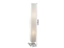 GLOBO LIGHTING LED Stehlampe mit Plisseeschirm und dimmbaren Leuchtmitteln Bild 3