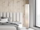 GLOBO LIGHTING LED Stehlampe mit Plisseeschirm und dimmbaren Leuchtmitteln Bild 4