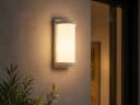 Reality Leuchten LED Außen-Wandleuchte Weiß E27 Bild 1