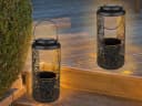 GLOBO LIGHTING Solarleuchte LED Warmweiß 2er Set Bild 1