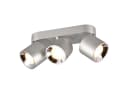 TRIO Leuchten LED Deckenstrahler Dimmfunktion Warmweiß Wandstrahler Innen Silber Bild 2