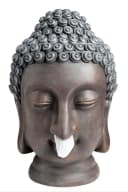 Buddha Kopf Taschentuchbox mit Nasen-Fach Bild 2