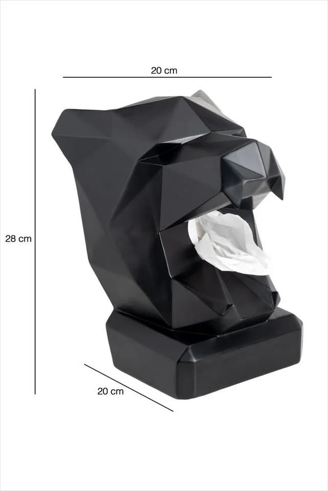 NEUSTEIN Papiertuchbox Panther Taschentuchbox Design Figur