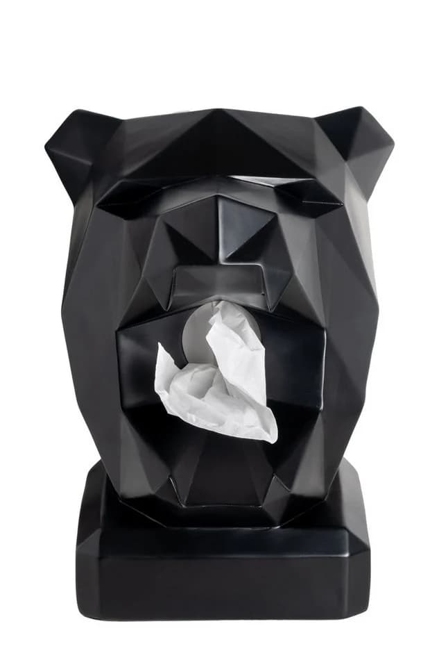NEUSTEIN Papiertuchbox Panther Taschentuchbox Design Figur - Bild 3