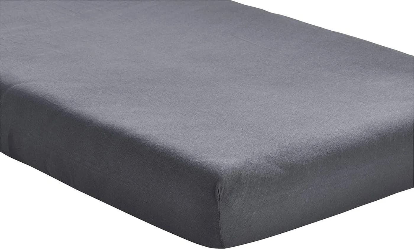 Hometex Premium Textiles Spannbettlaken Anthrazit Jersey 190 g/m²