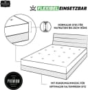 Hometex Premium Textiles Spannbettlaken Anthrazit Jersey 190 g/m² Bild 4