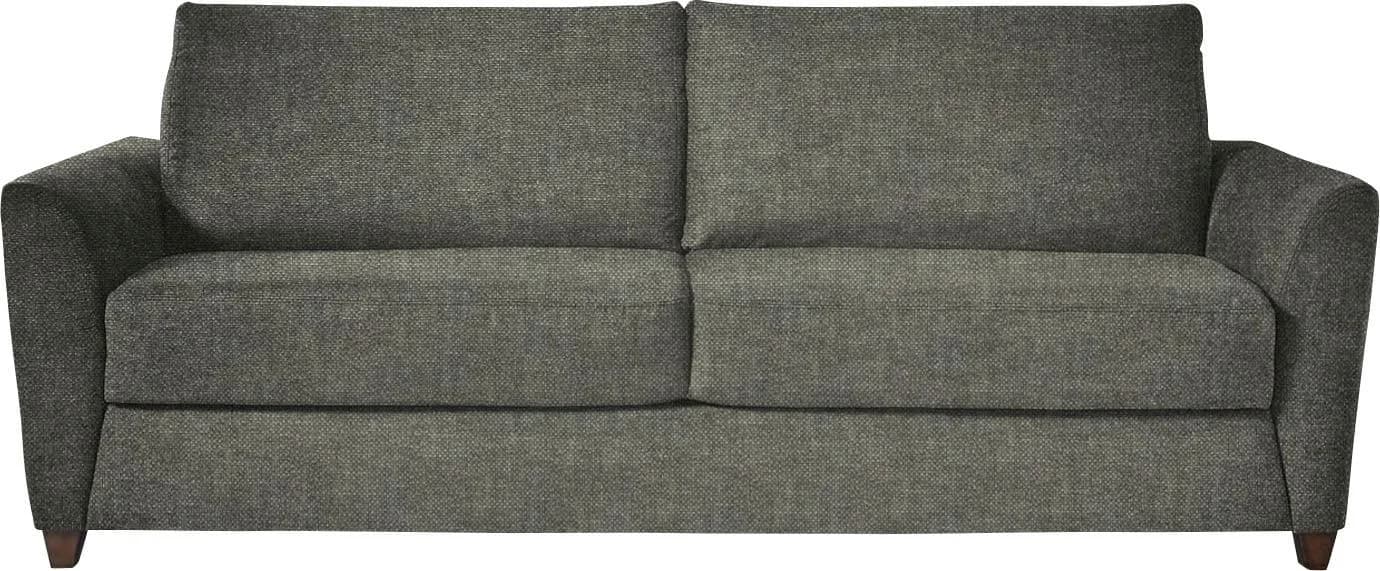 Schlafsofa BALI Dallas Dauerschläfer Silber Beige Ergoflex