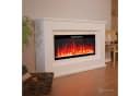GLOW FIRE Elektrokamin RHEA LED Kamin mit Heizung, Weiß Bild 1