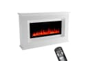 GLOW FIRE Elektrokamin RHEA LED Kamin mit Heizung, Weiß Bild 2