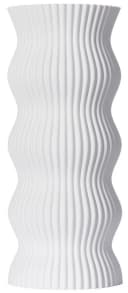 3D Vase Dekovase Anneli XL Weiß Nachhaltig Bodenvase Bild 2