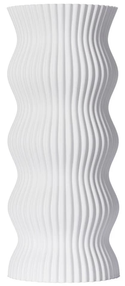 3D Vase Dekovase Anneli XL Weiß Nachhaltig Bodenvase - Bild 2