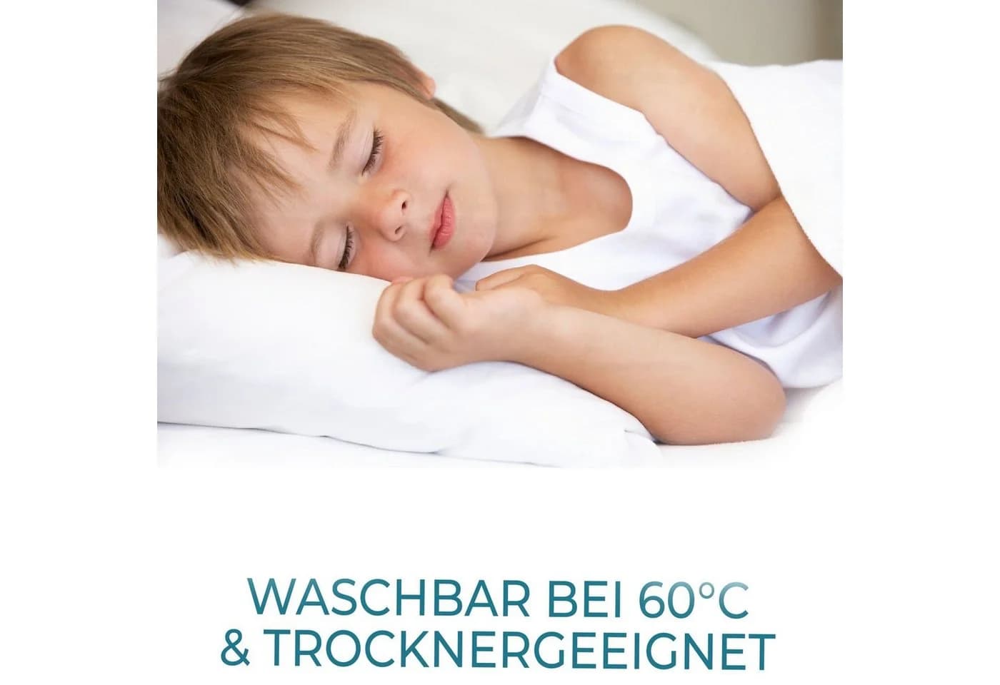 KNERST Kinderkopfkissen FitForm Technologie 40x60 cm Polyester Baumwolle - Bild 5
