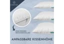 KNERST Kopfkissen Nano Cloud Fill Weiß Ergonomisch Bild 4