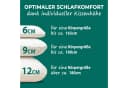KNERST Nackenstützkissen Memory Foam 3 Höhen Bio-Baumwolle Bild 1