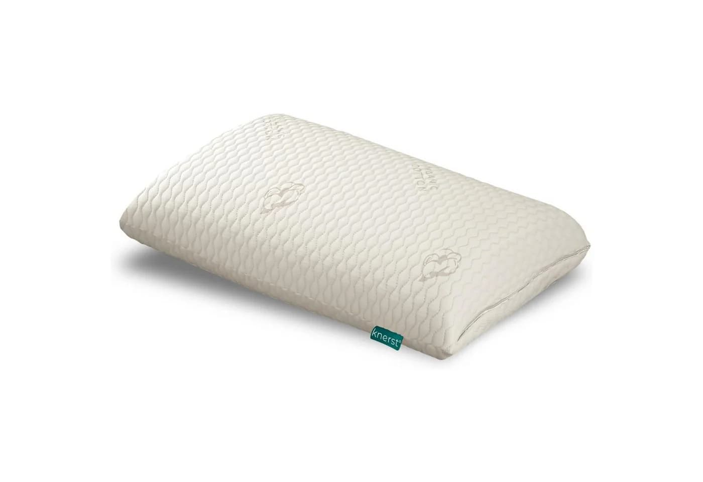 KNERST Nackenstützkissen Memory Foam 3 Höhen Bio-Baumwolle - Bild 2