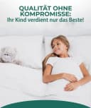 KNERST Kinderbettdecke + Microfaserkissen Set - Allergikerfreundlich & Waschbar Bild 5