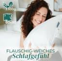 KNERST Daunenkissen 3 Kammer Weiß 90% Daunen 10% Federn Bild 1