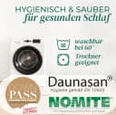 KNERST Daunenkissen 3 Kammer Weiß 90% Daunen 10% Federn Bild 5