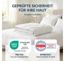 KNERST Microfaserbettdecke Allergiker 95°C waschbar Ganzjahresdecke Bild 5