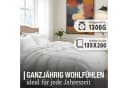 KNERST Federbettdecke Daunen und Federn Bettdecke Baumwollbezug Bild 1