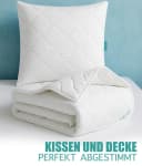 KNERST Bettdecke + Kopfkissen 135x200 cm Bild 1