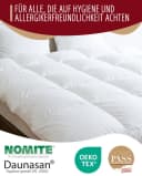 EVAN BROWNS Federbettdecke 90% Federn 10% Daunen Bild 3