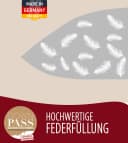 EVAN BROWNS Federkopfkissen 100% Federn Klasse 1 Bild 3