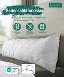 Seitenschläferkissen aus Microfaser und Polyester Bild 3