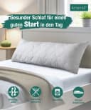 Seitenschläferkissen aus Microfaser und Polyester Bild 5