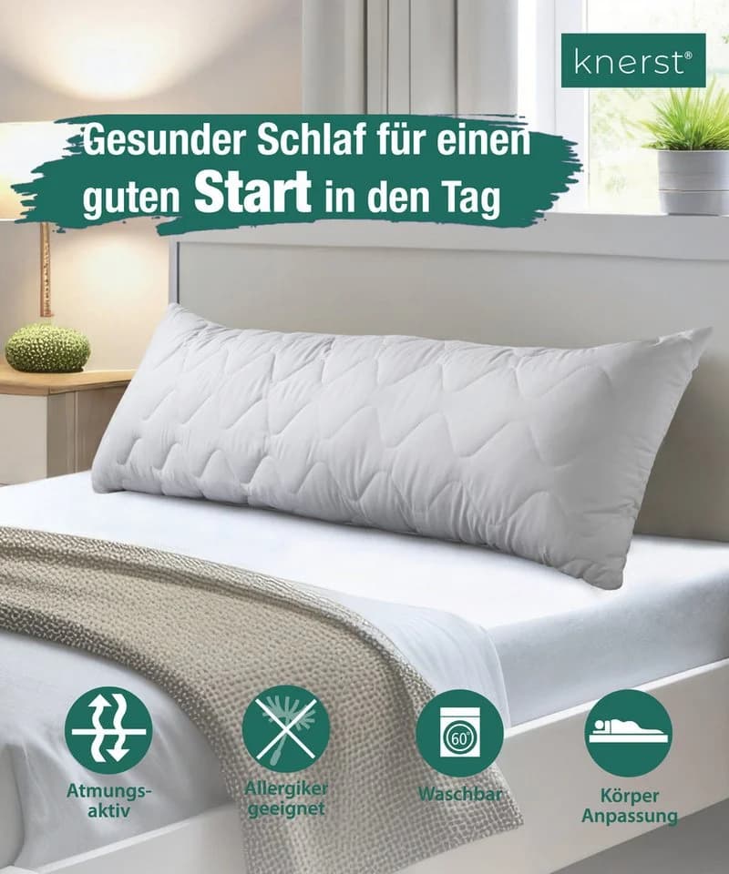 Seitenschläferkissen aus Microfaser und Polyester - Bild 5