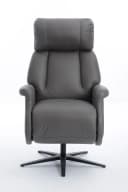 Happy Home Relaxsessel mit Liegefunktion & 360° Drehung Dunkelgrau Bild 1
