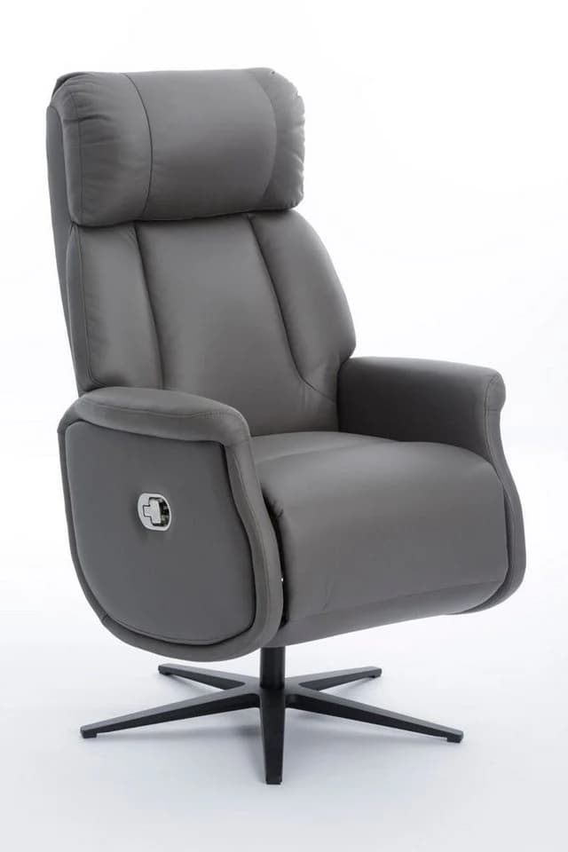 Happy Home Relaxsessel mit Liegefunktion & 360° Drehung Dunkelgrau - Bild 2