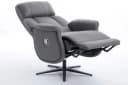 Happy Home Relaxsessel mit Liegefunktion & 360° Drehung Dunkelgrau Bild 3