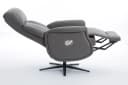 Happy Home Relaxsessel mit Liegefunktion & 360° Drehung Dunkelgrau Bild 4