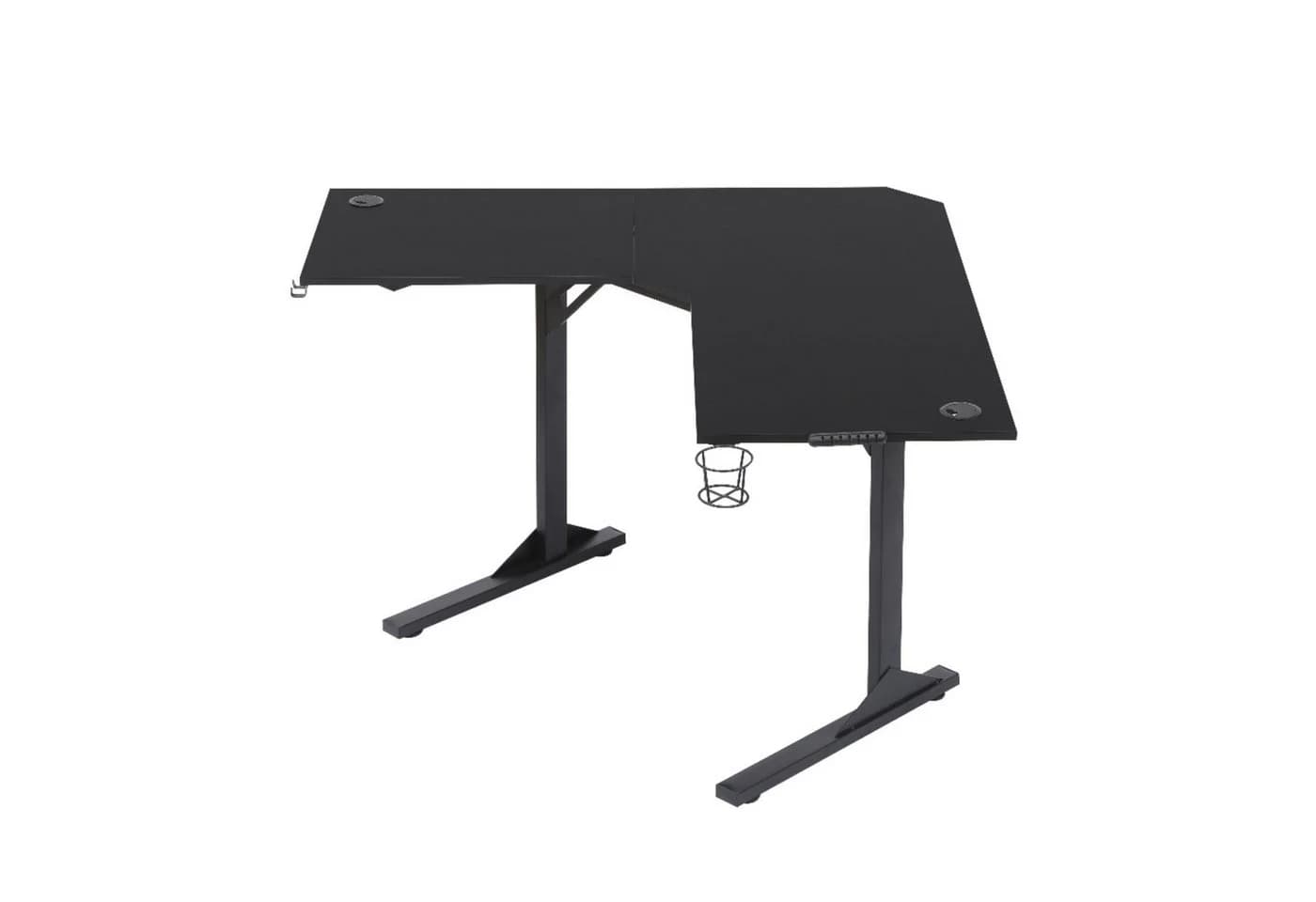 Happy Home Computertisch Eckschreibtisch Gaming-Optik Schwarz - Bild 2