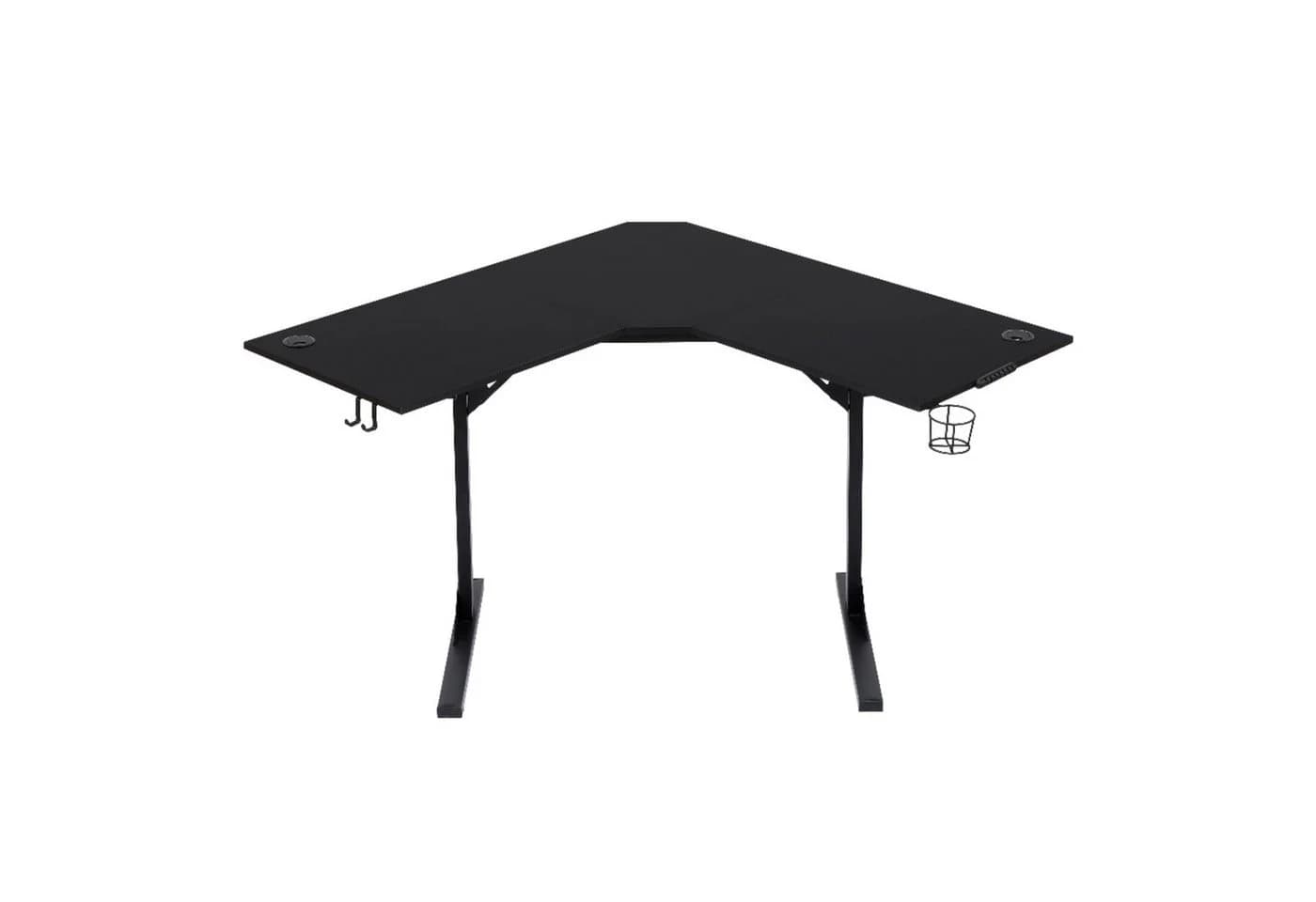 Happy Home Computertisch Eckschreibtisch Gaming-Optik Schwarz - Bild 5