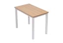 HappyHome Computertisch Arbeitstisch Bürotisch Holz Weiß Bild 5