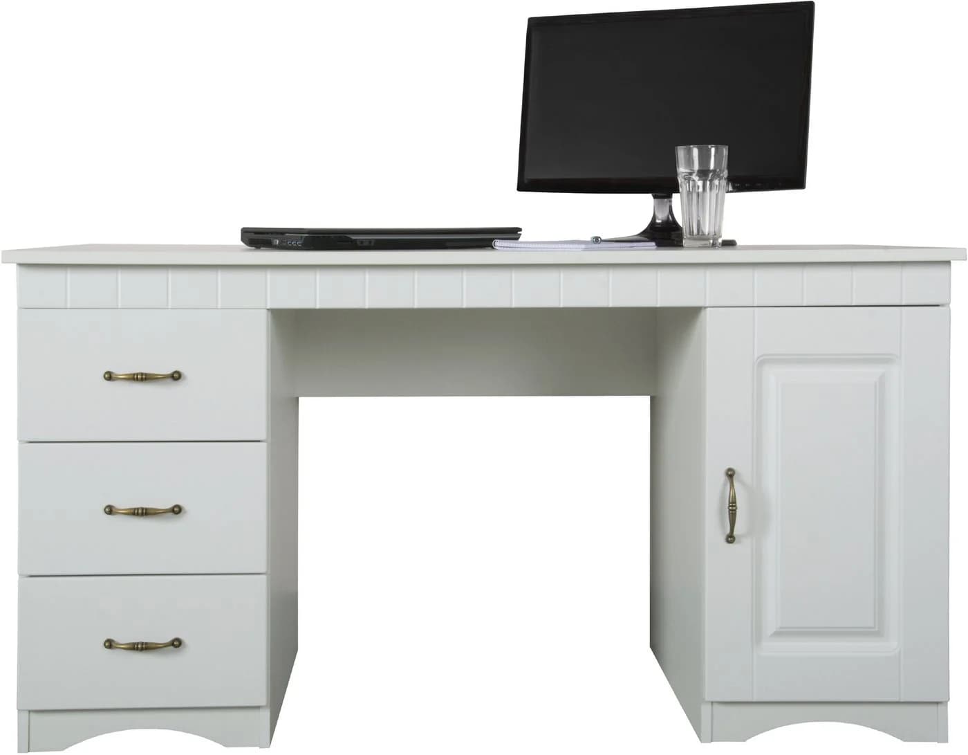 VOGL Möbelfabrik Schreibtisch Hans im Landhaus-Stil 137 cm Breite - Bild 2