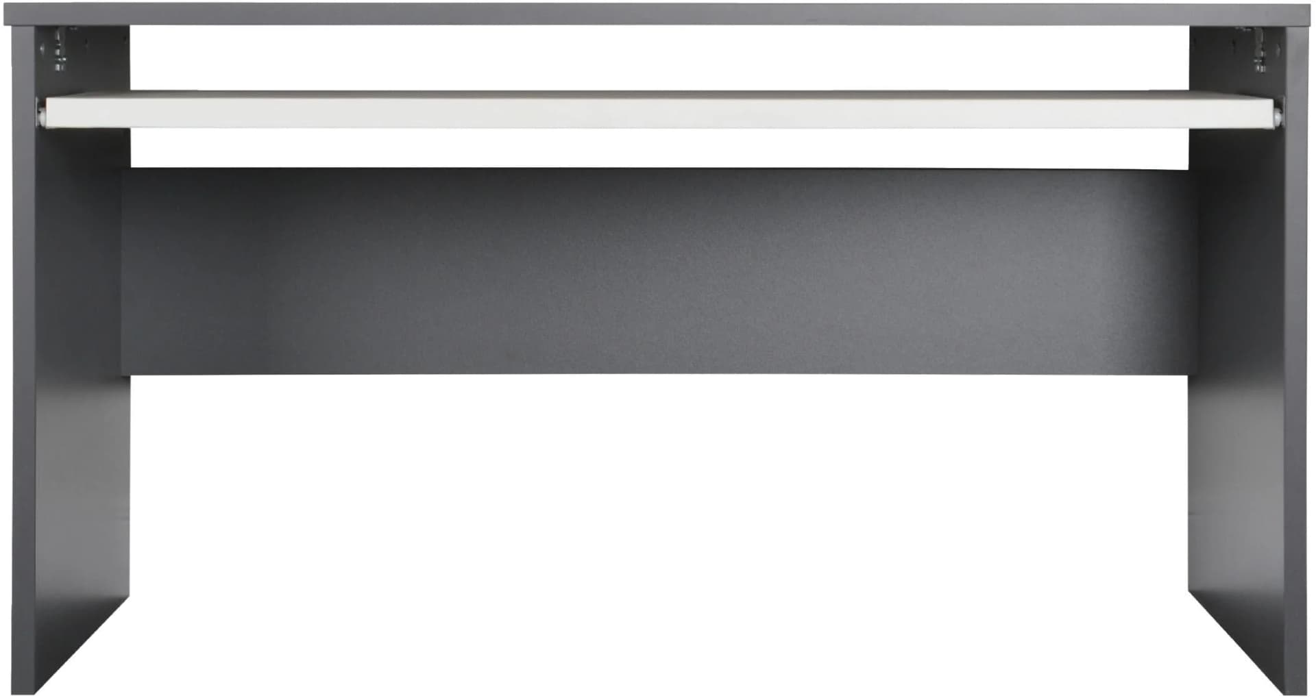 VOGL Schreibtisch Barrie 160cm Grau mit Tastaturauszug