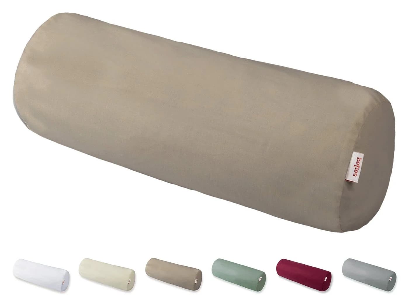 beties Nackenrollenbezug BasicSoft Braun 100% Baumwolle