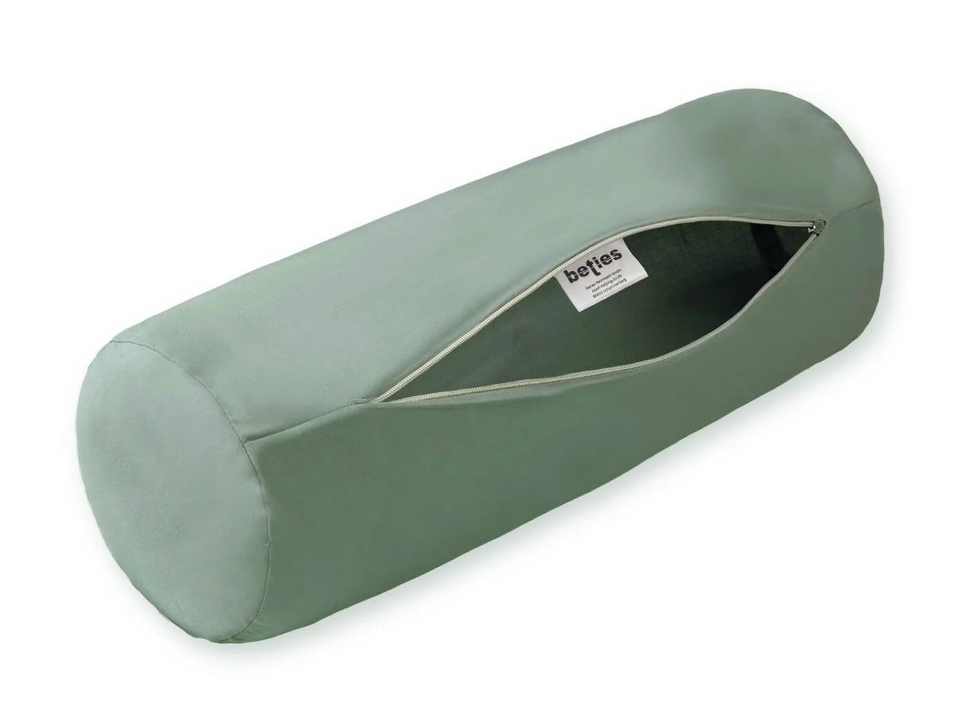 beties Nackenrollenbezug BasicSoft XL 25x70 cm Grün 100% Baumwolle - Bild 3