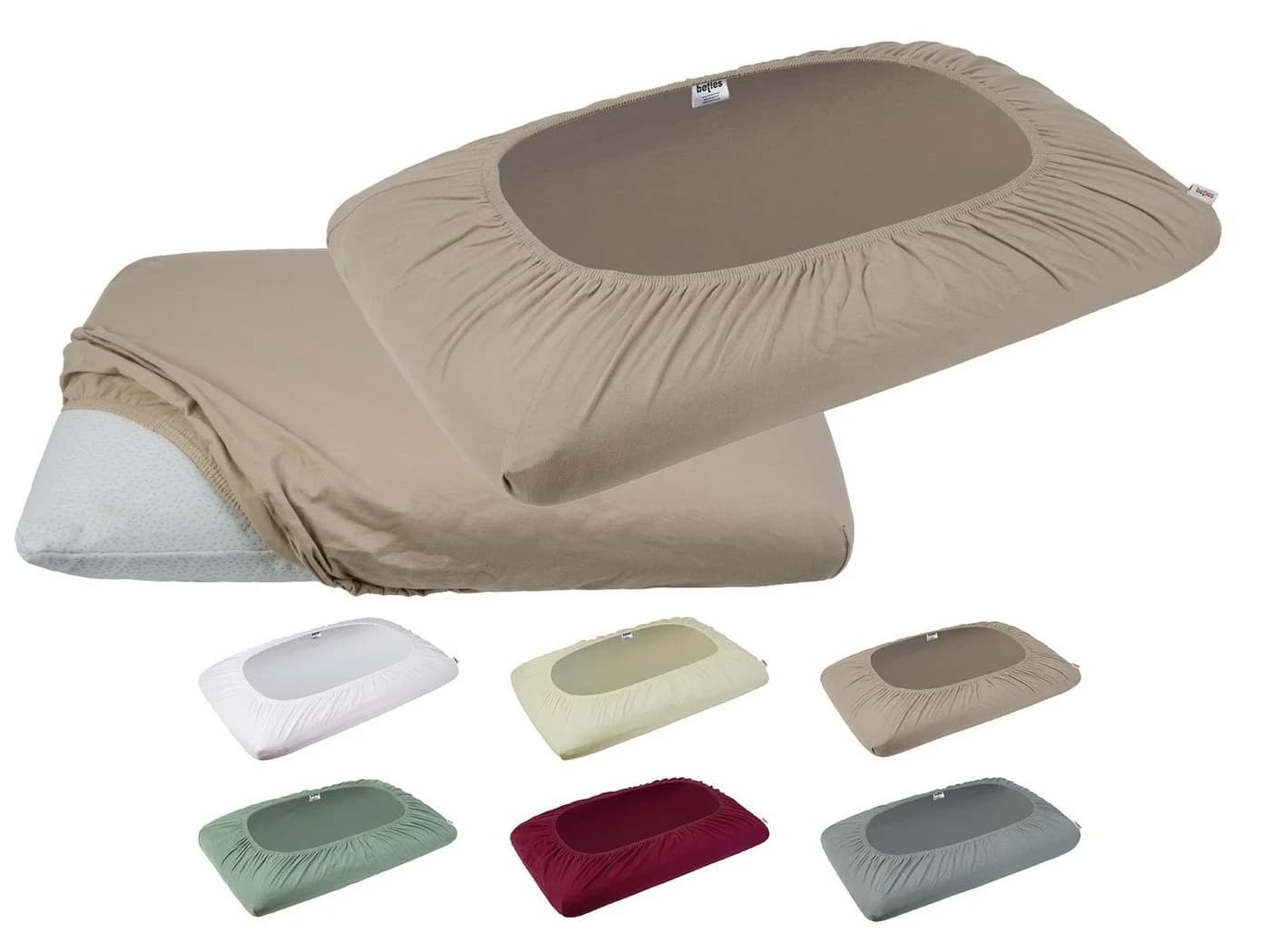 beties Kissenbezug BasicSoft Taupe 40x70 cm - Bild 4