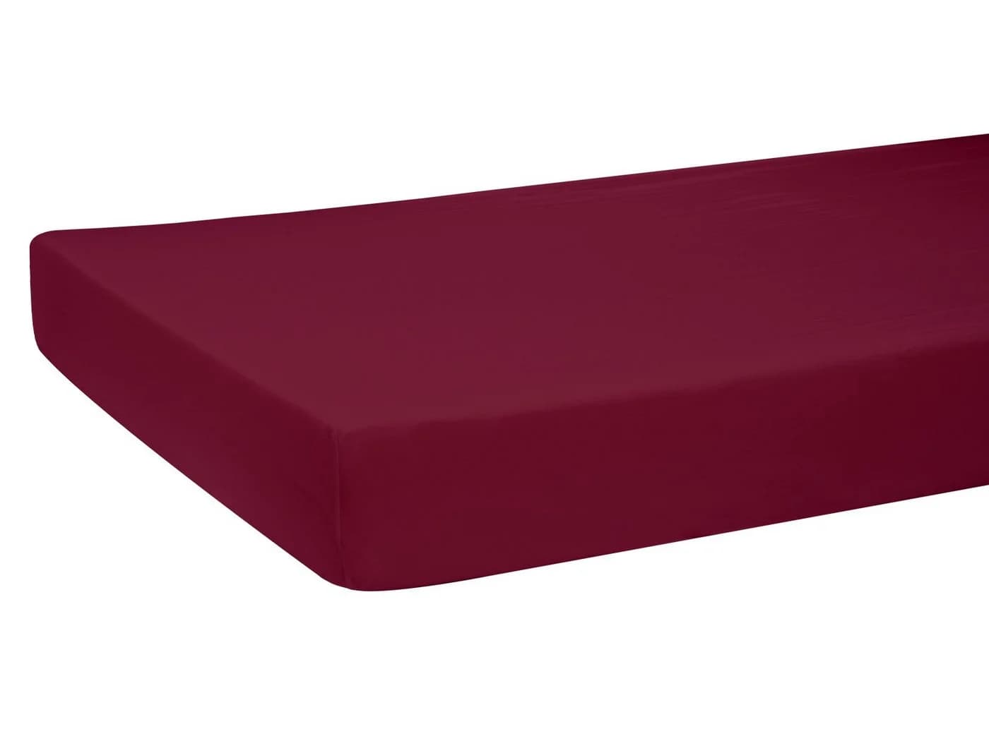 beties Spannbettlaken BasicSoft Jersey Rot Baby 40x90 cm - Bild 2