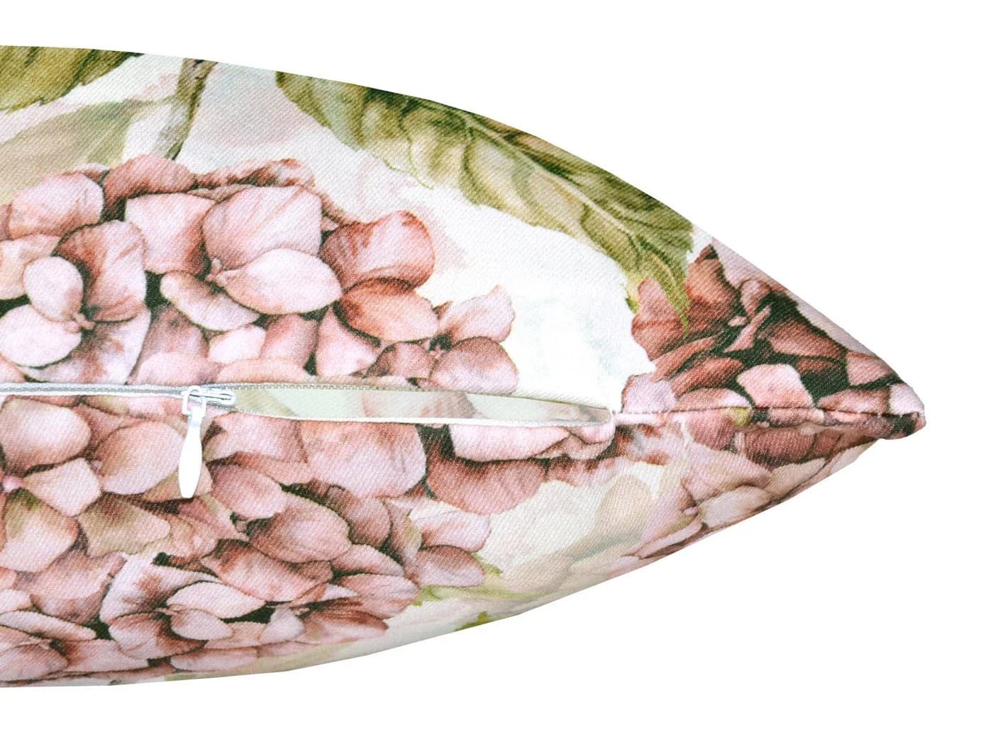 beties Kissenhülle Landlust-Hortensie, 100% Baumwolle, Hortensien in burgundy-rose, verschiedene Größen - Bild 5