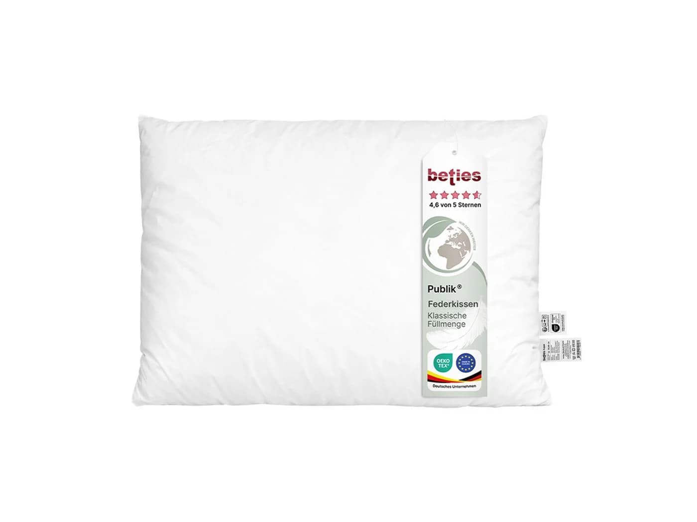 beties Federkissen Publik Baumwolle 25x35 cm waschbar - Bild 2
