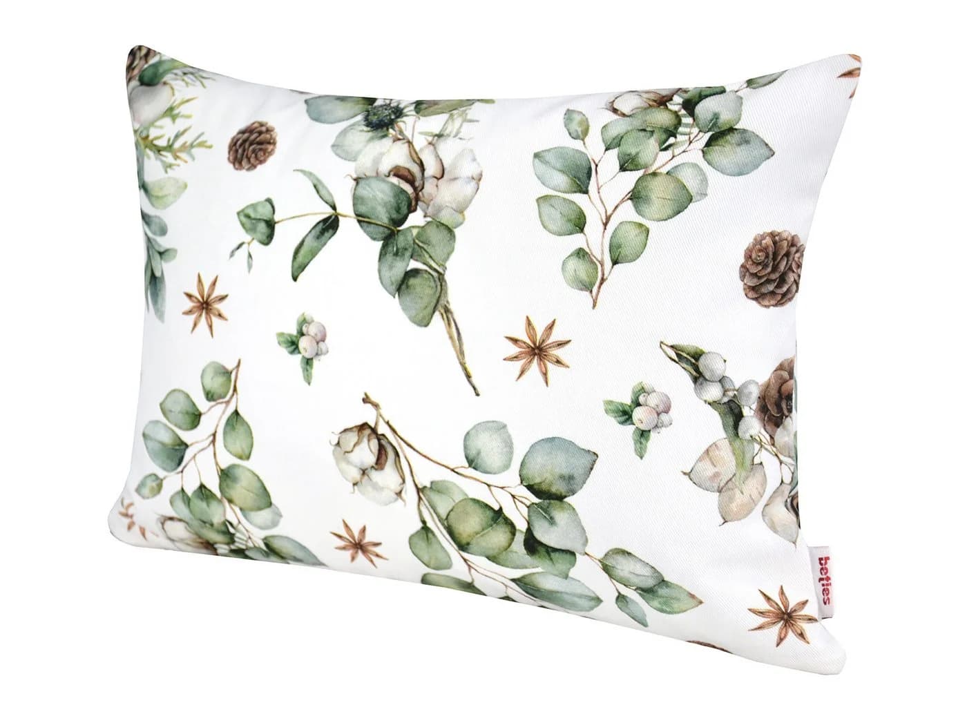beties Kissenbezug Magie des Winters Moggl, Winterliches Design mit Tannenzapfen