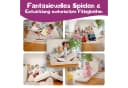 Linodino Kindersofa Spielsofa Beige Schaumstoff Modulares Design Bild 1