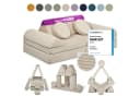 Linodino Spielsofa Fantasiewelt Beige Schaumstoff Stapelsteine Kindersofa Bild 2
