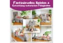 Linodino Spielsofa Fantasiewelt Grau Schaumstoff Kindersofa Bild 1